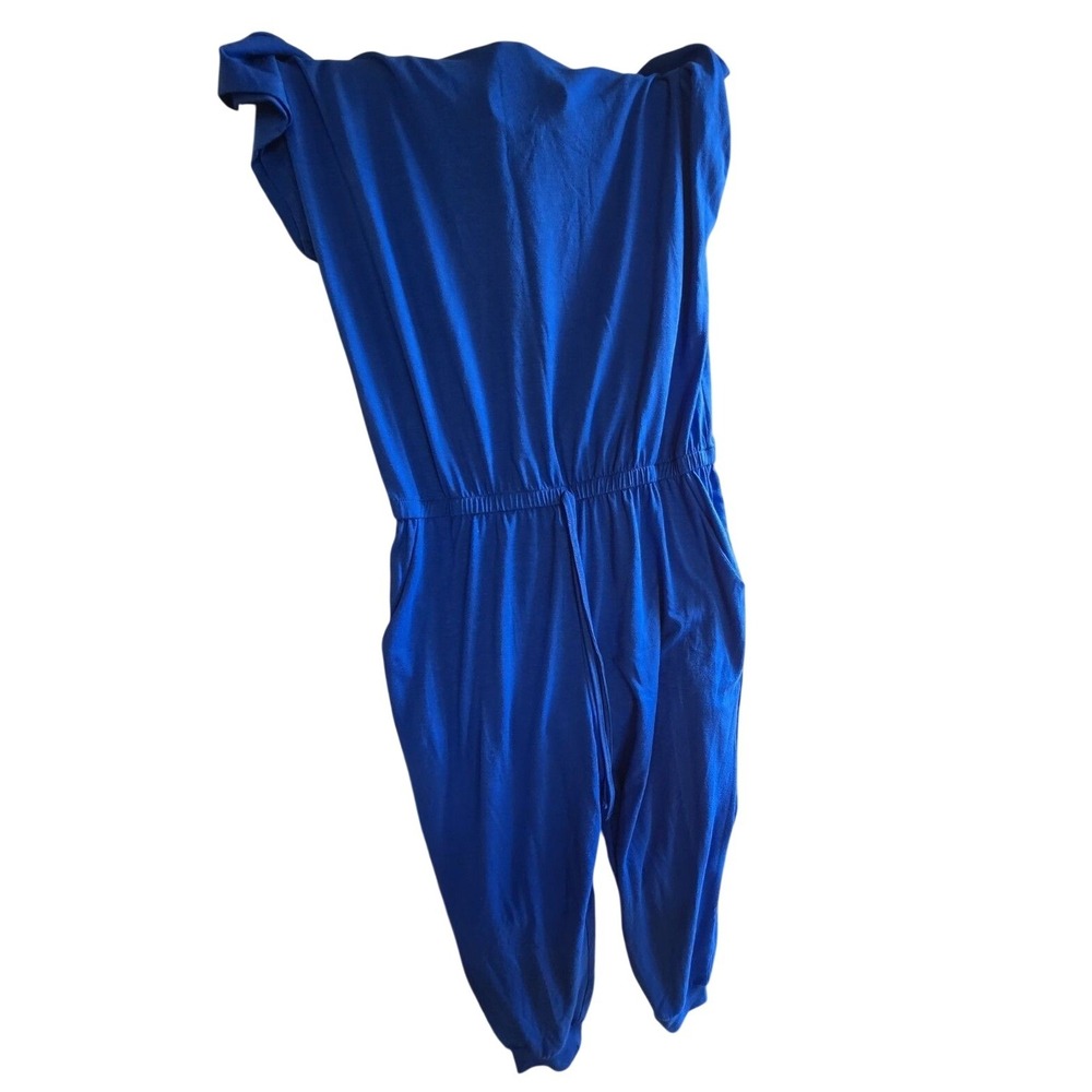 NWT PrettyGarden Royal Blue Jogger Jumpsuit - Size Large